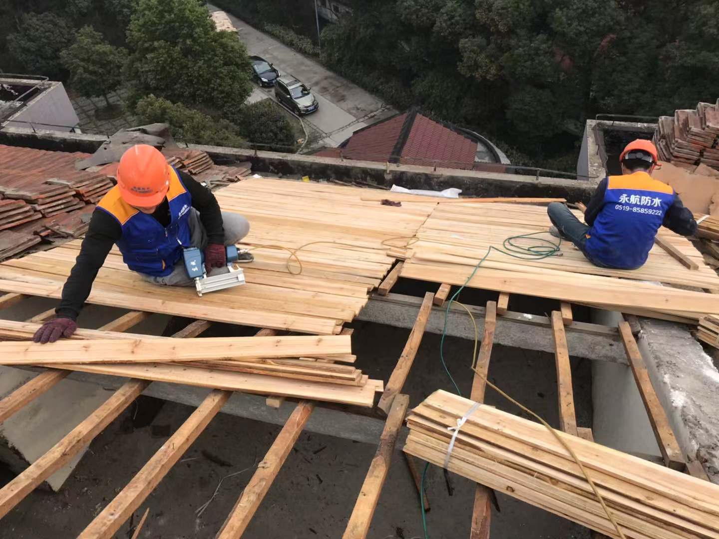 常州屋顶换瓦公司